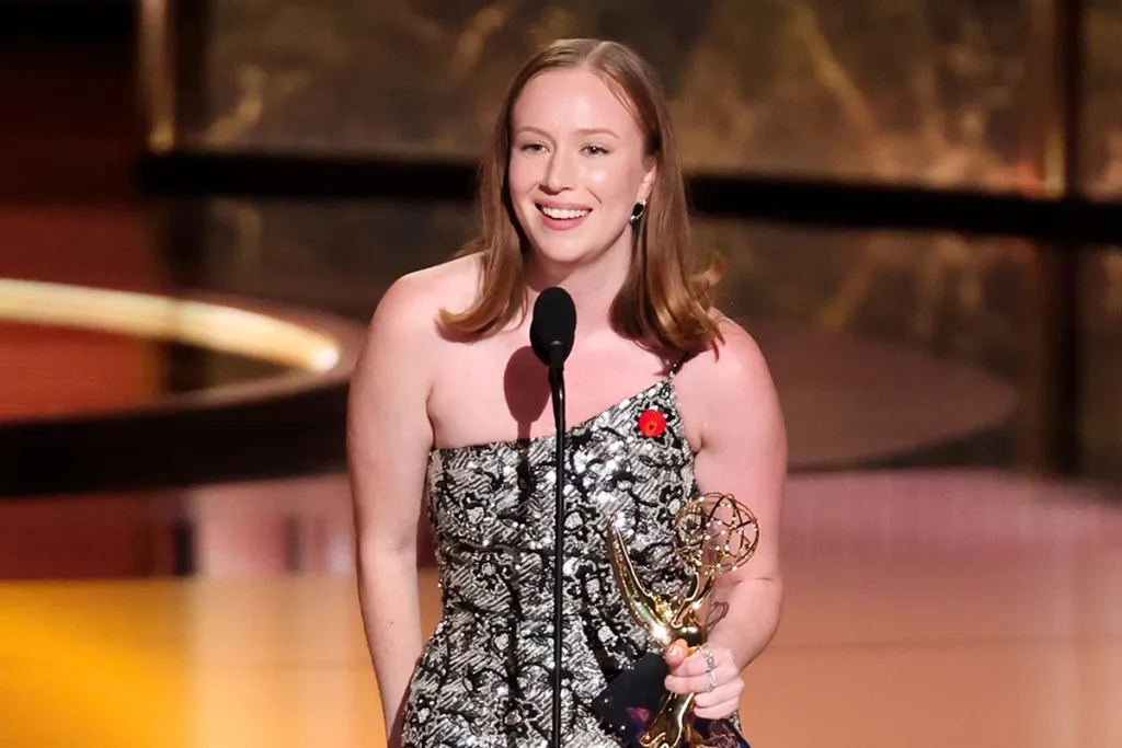 Hannah Einbinder During Emmys Awards 2025