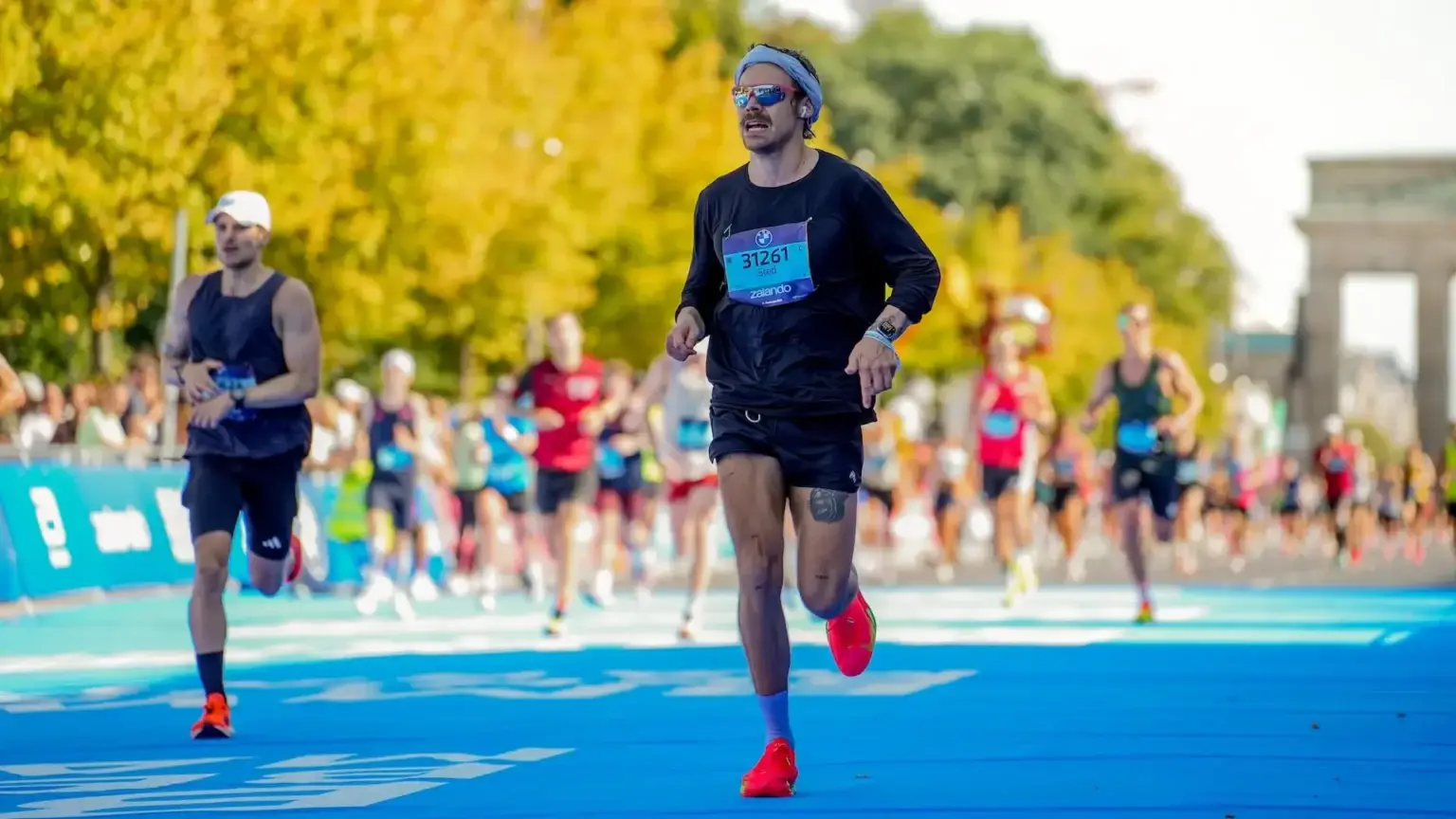 Harry Styles runs Berlin Marathon in under Three hours
