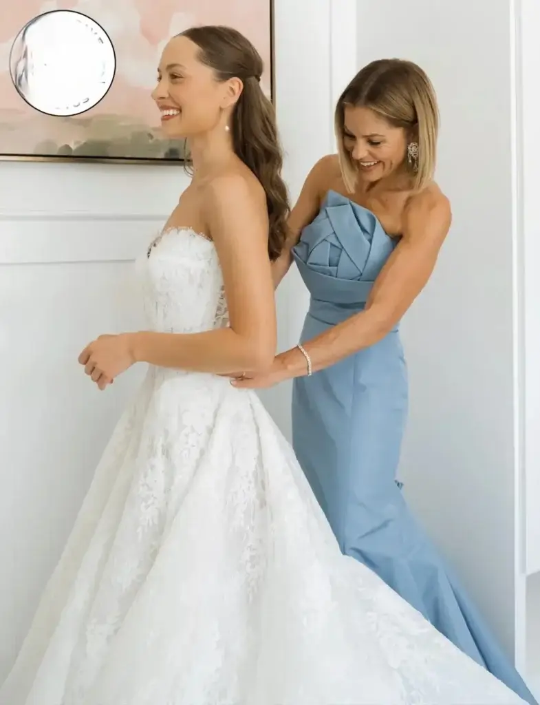 Natasha-Bure and mother Candace Cameron Bure.