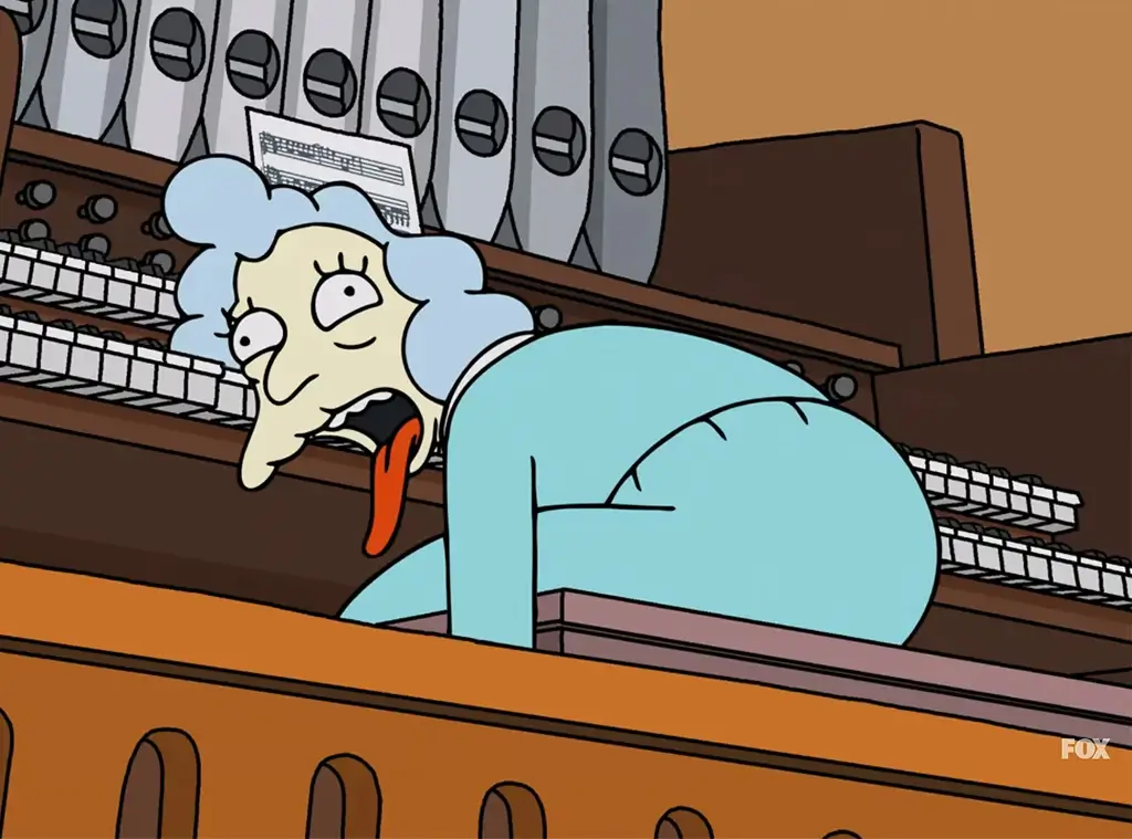 Alice Glick’s second death on The Simpsons as the character