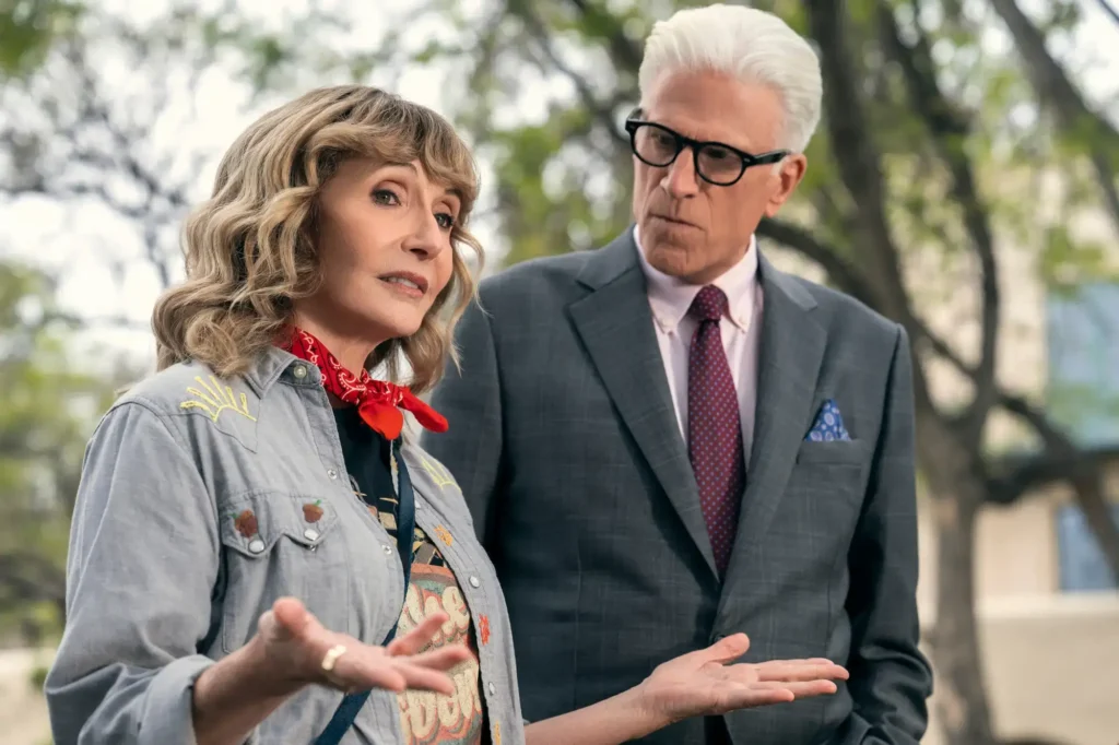 Mary Steenburgen and Ted Danson in 'A Man on the Inside'. Colleen E. HayesNetflix