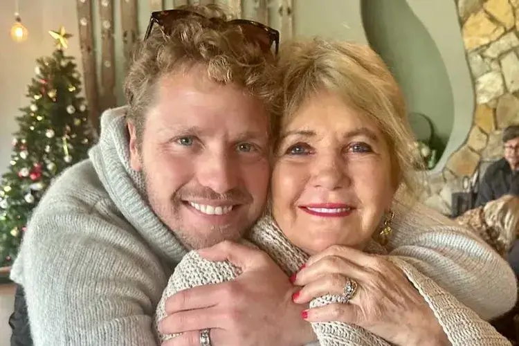 Sam Branson and his mom Joan Templeman