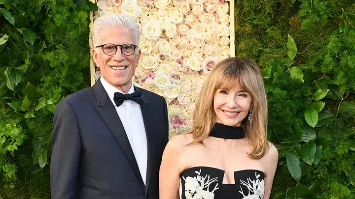Ted Danson and wife Mary Steenburgen currently star together in Season 2 of Man on the Inside. (Michael BucknerGG2025Penske Media via Getty Images)
