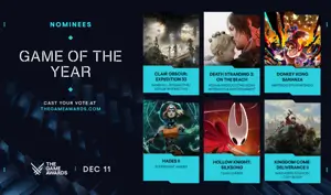 Game of the Year Nominees 2025. Credit: Twistedvoxel